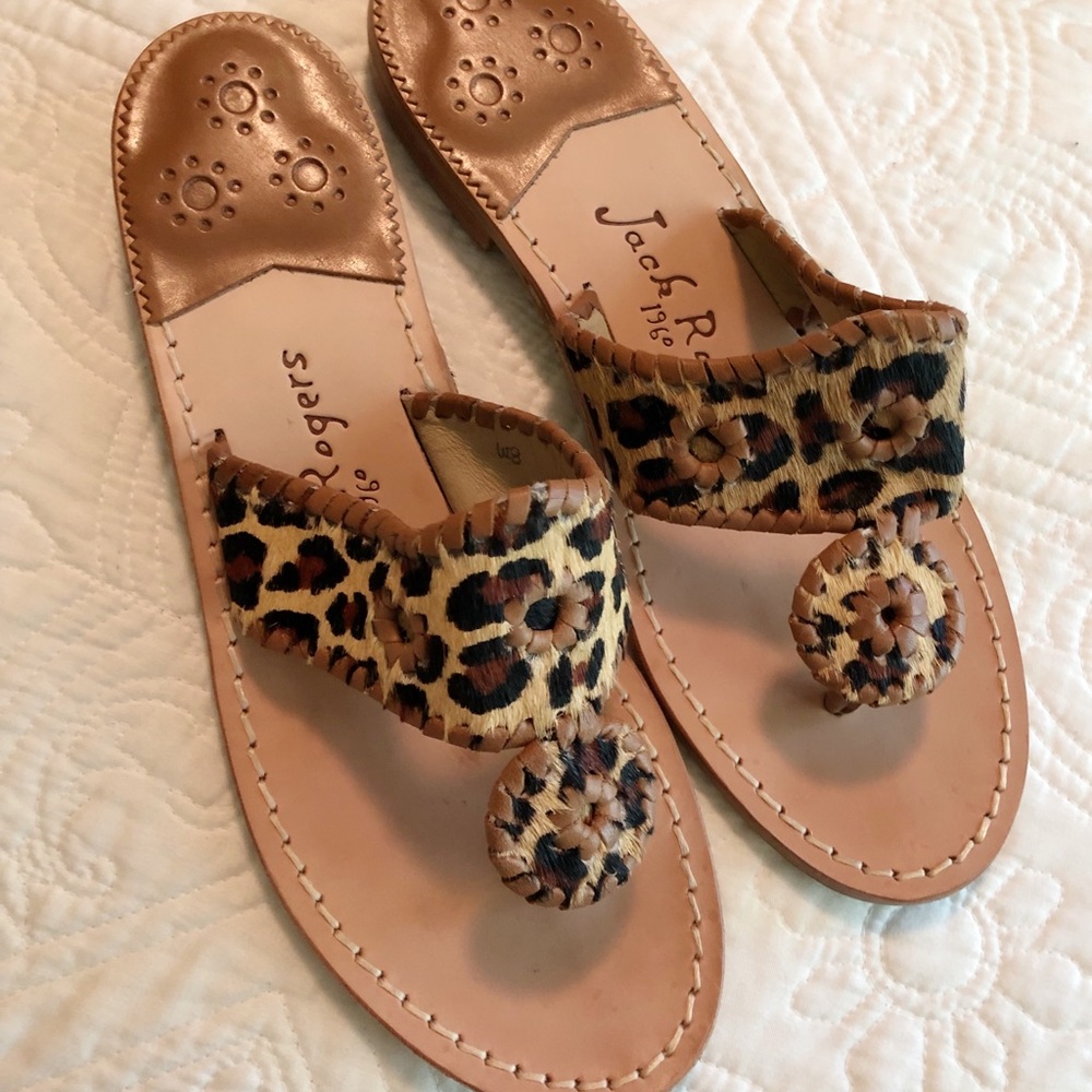 Cheetah Print Jack Rogers